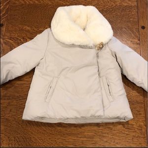 Zara BabyGirl puffy jacket. 12-18m